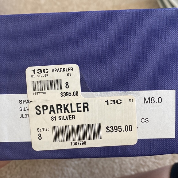 Stuart Weitzman - Sparkler open toe shoes - Picture 5 of 7